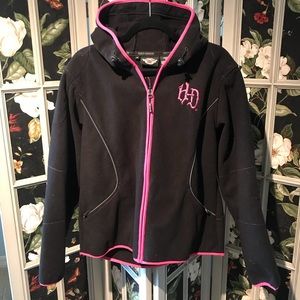 Women’s Harley Davidson fuzzy hoodie